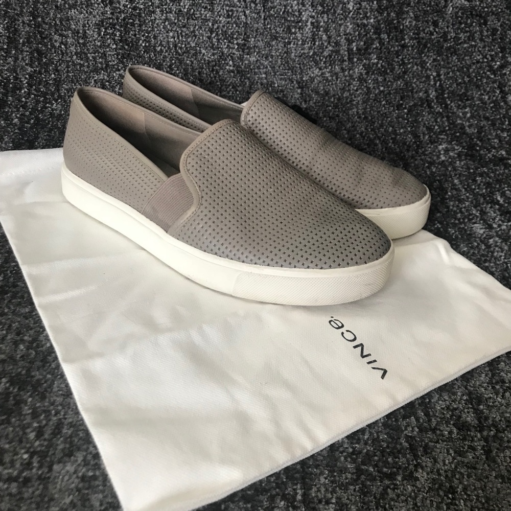Vince Perforated Leather Blair Sneaker